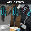 Parafusadeira Furadeira 48V 2 Baterias Com Maleta e Acessórios Completo