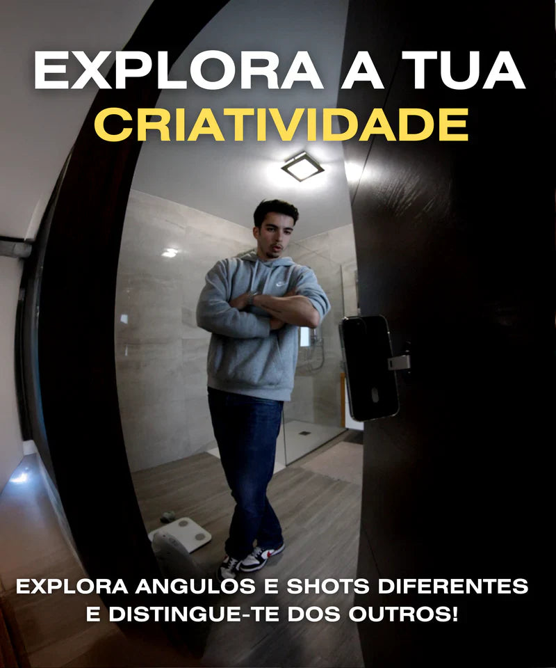 Suporte Magnético ITOUCH PRO - O Aliado Perfeito para usar no carro, criar conteúdo no trabalho e em casa.