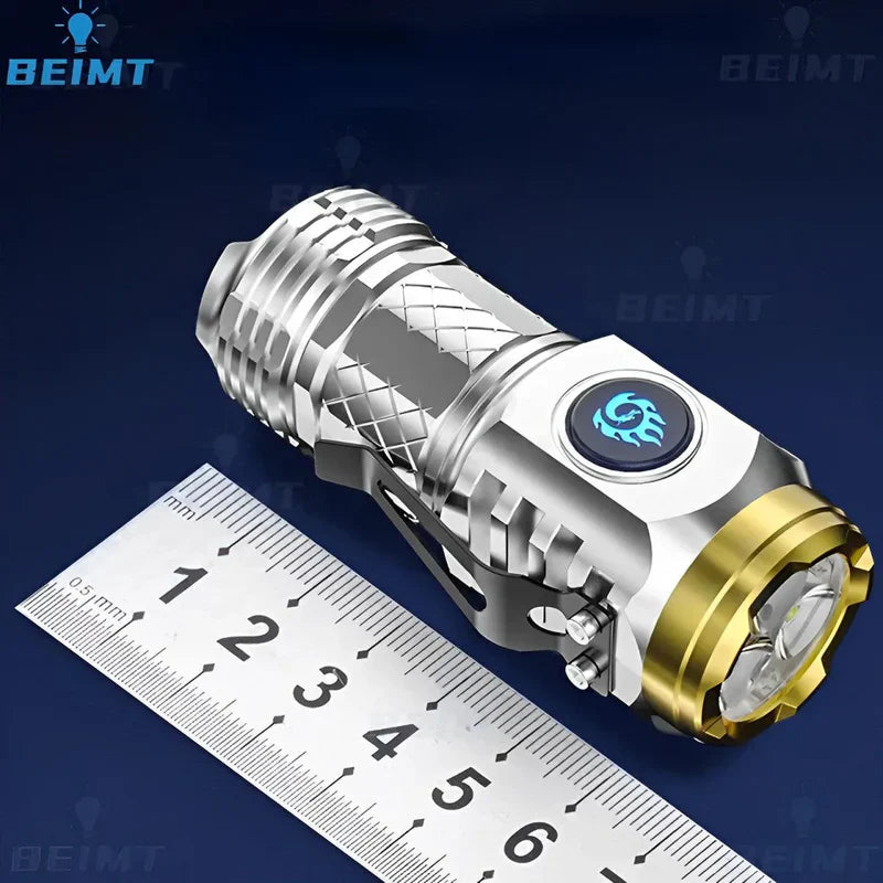 Mini Lanterna portátil de 100.000 lúmens à prova d'água